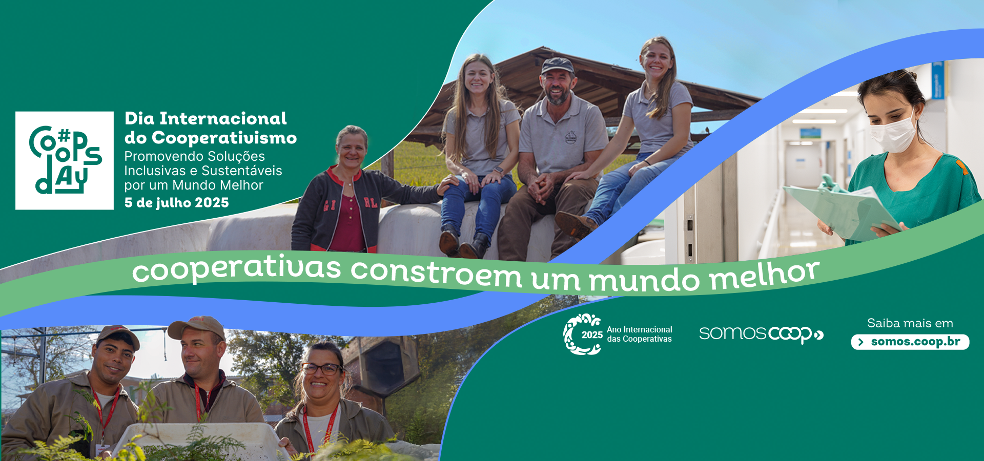 COOPS DAY 2025 - O cooperativismo transforma o mundo em um lugar cada dia melhor