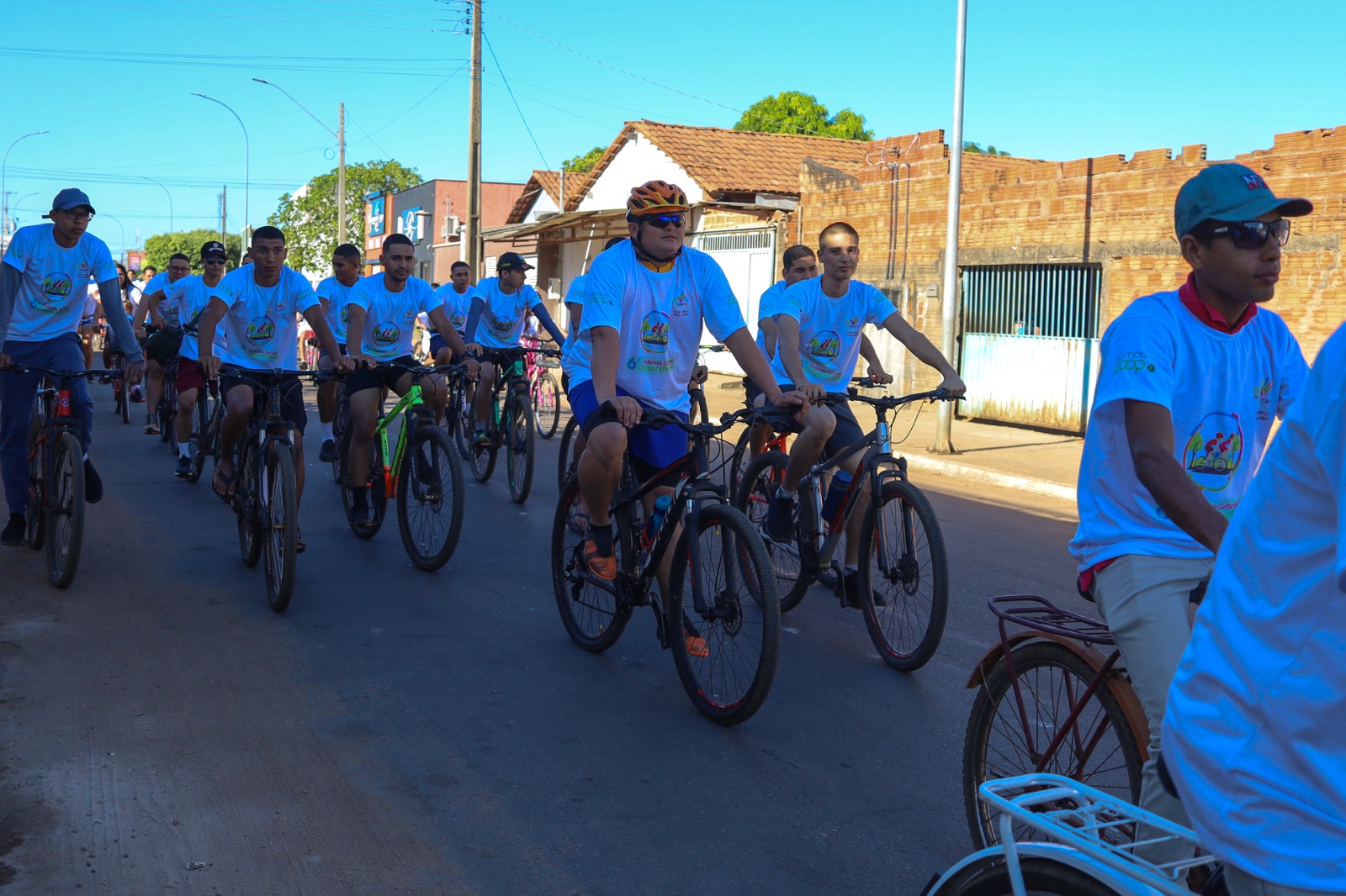 EM SUA 6ª EDIÇÃO, PEDALADA CULTURAL COOPERATIVISTA VALORIZA A HISTÓRIA DE PEDRO AFONSO E INTEGRA A COMUNIDADE