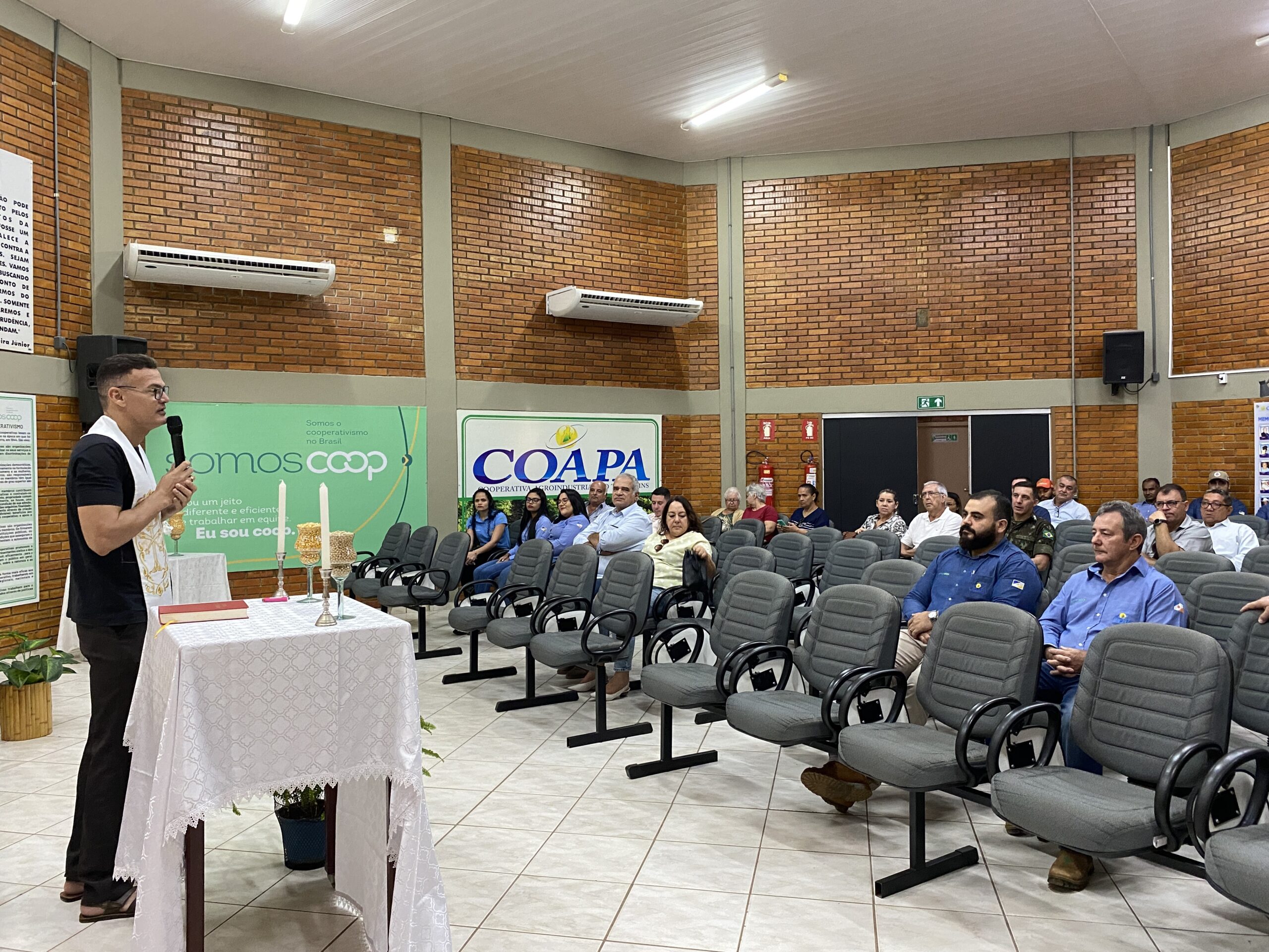 Benção em ação de graças marca os 25 anos de fundação da COAPA