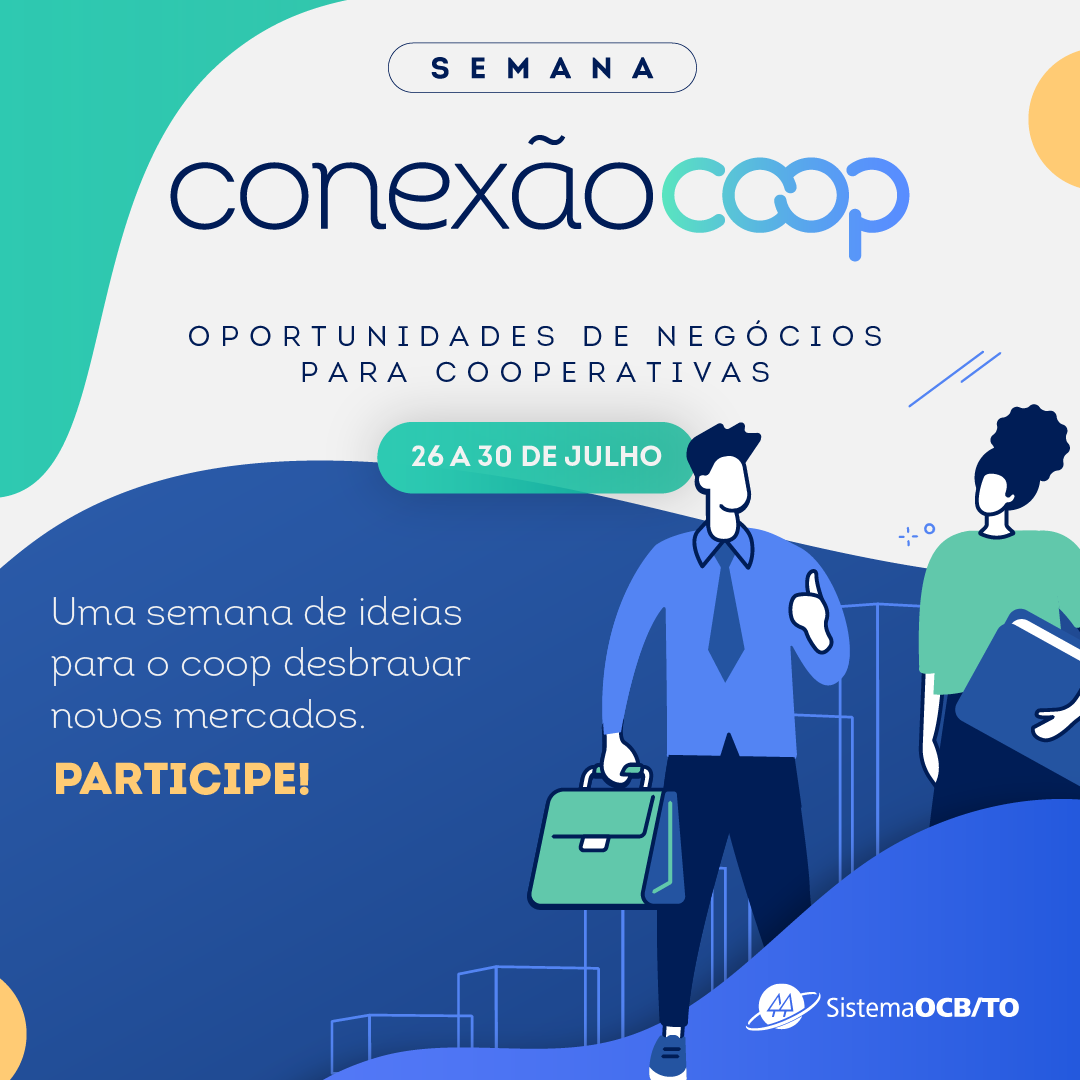Semana ConexãoCoop acontece entre os dias 26 e 30 de julho
