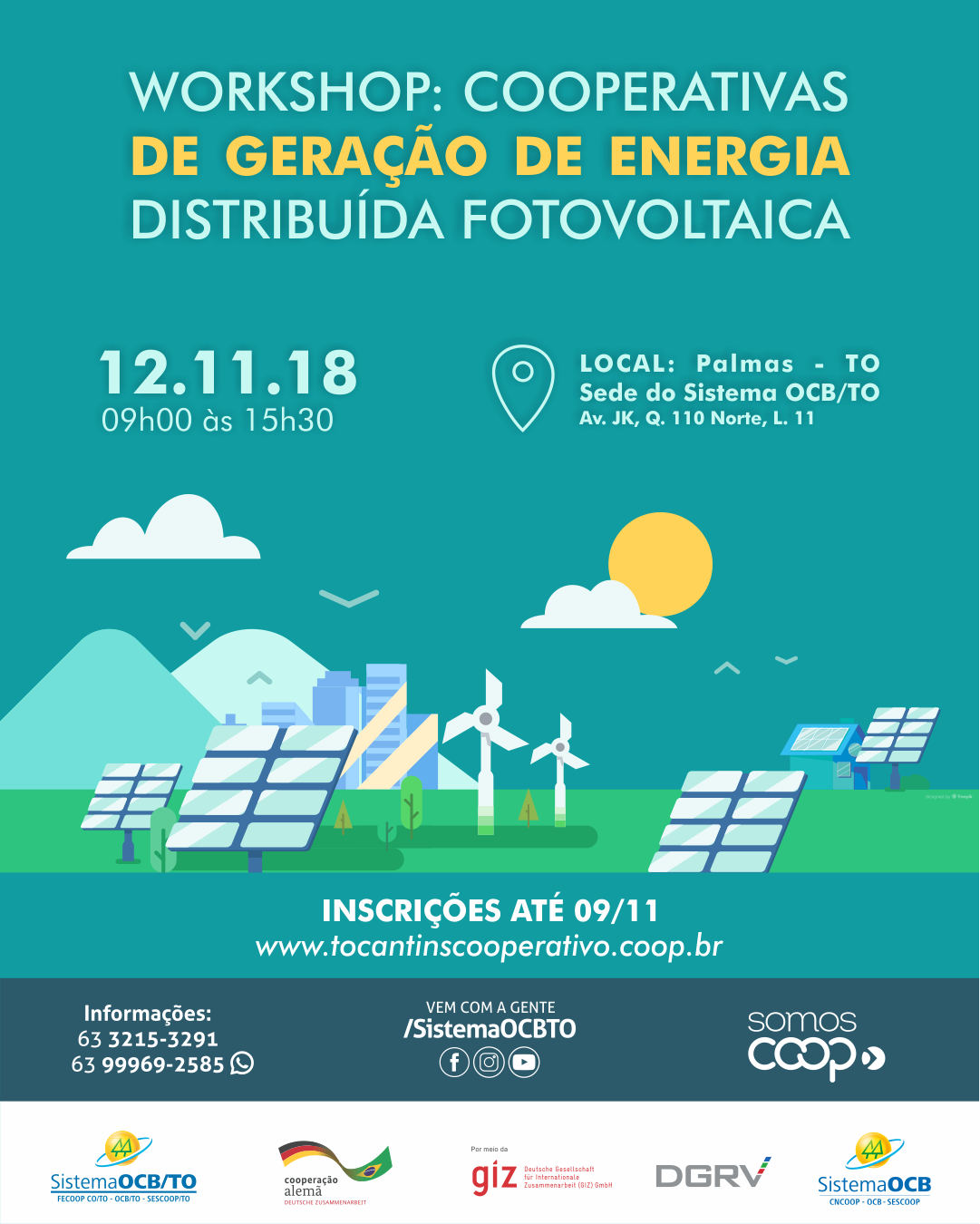 Workshop: Cooperativas de Geração de Energia Distribuída Fotovoltaica