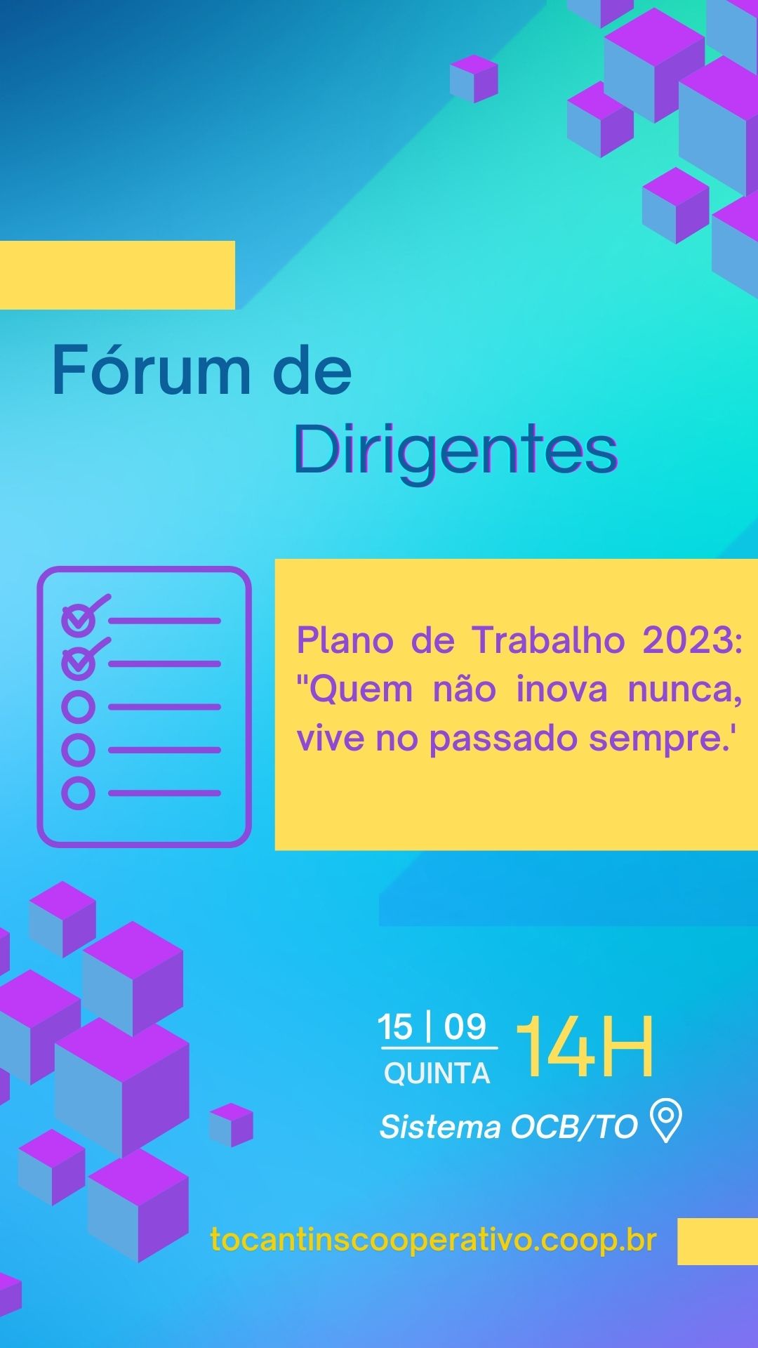 FÓRUM DE DIRIGENTES