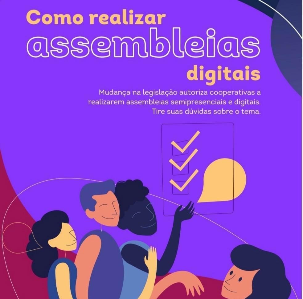 Cooperativas podem realizar assembleias semipresenciais e digitais