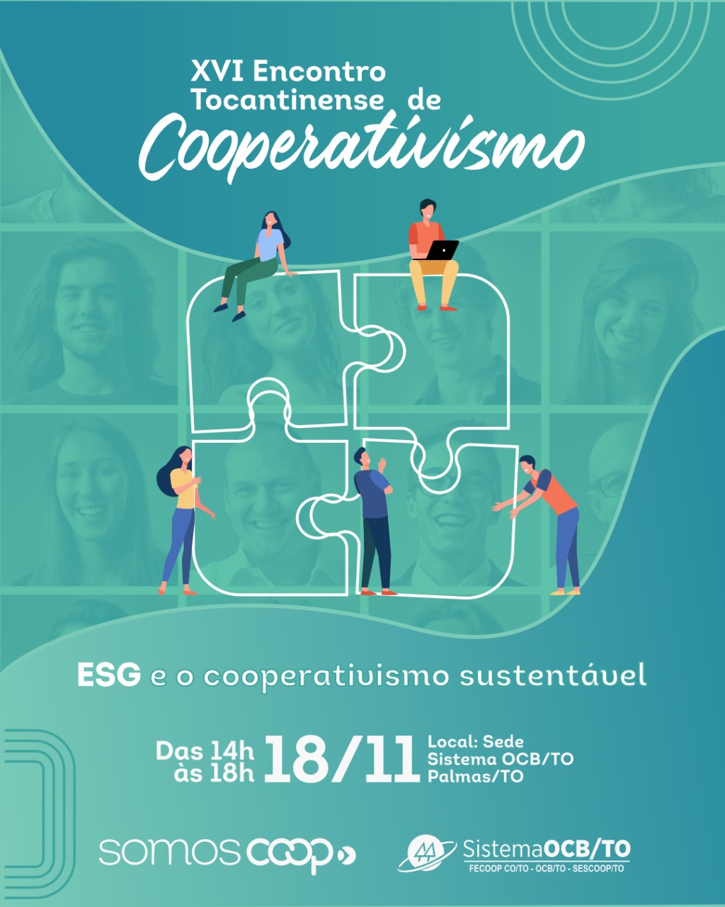 Práticas ESG e sustentabilidade serão tema do XVI Encontro Tocantinense de Cooperativismo