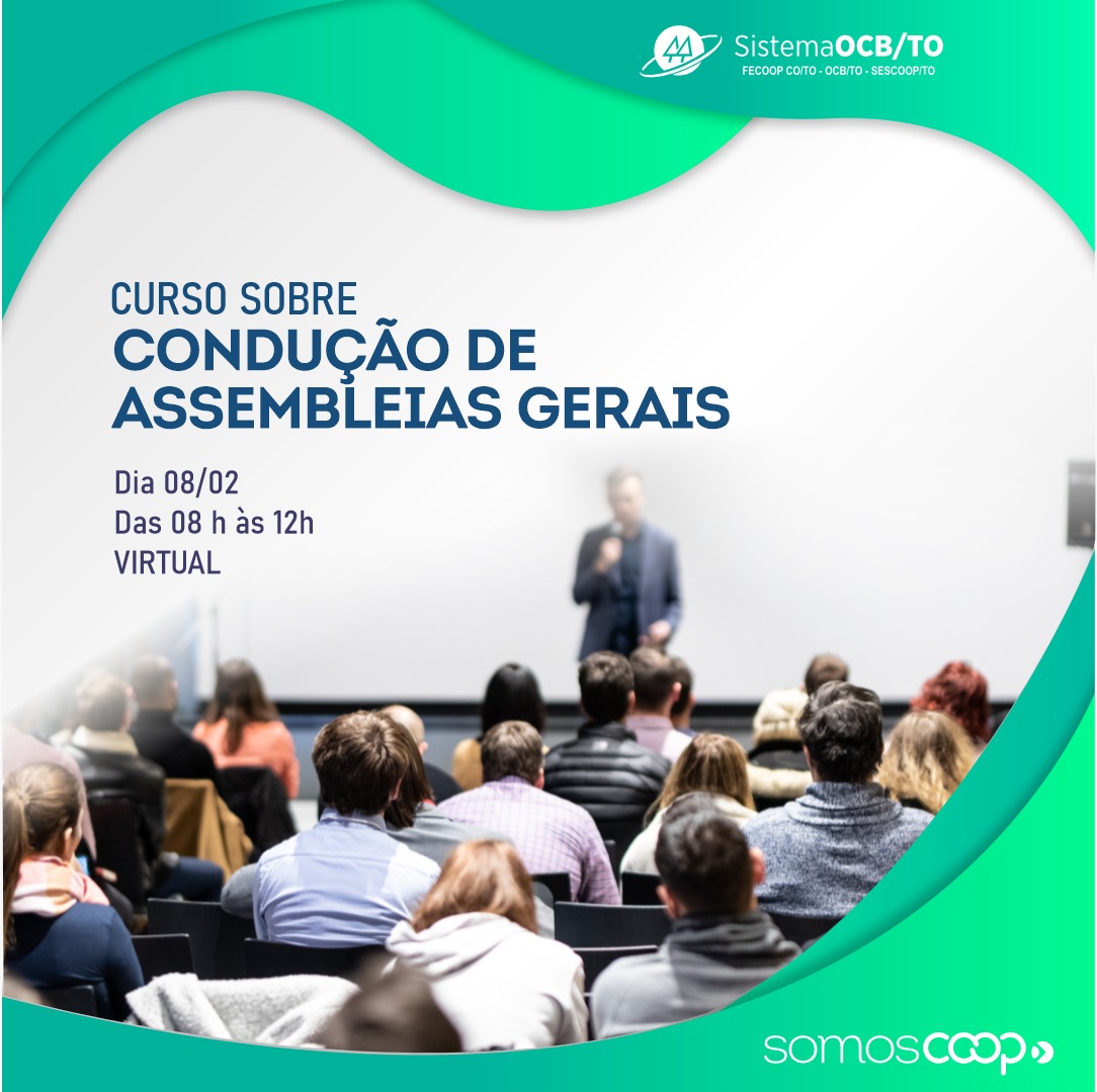 Curso de Condução de Assembleias Gerais