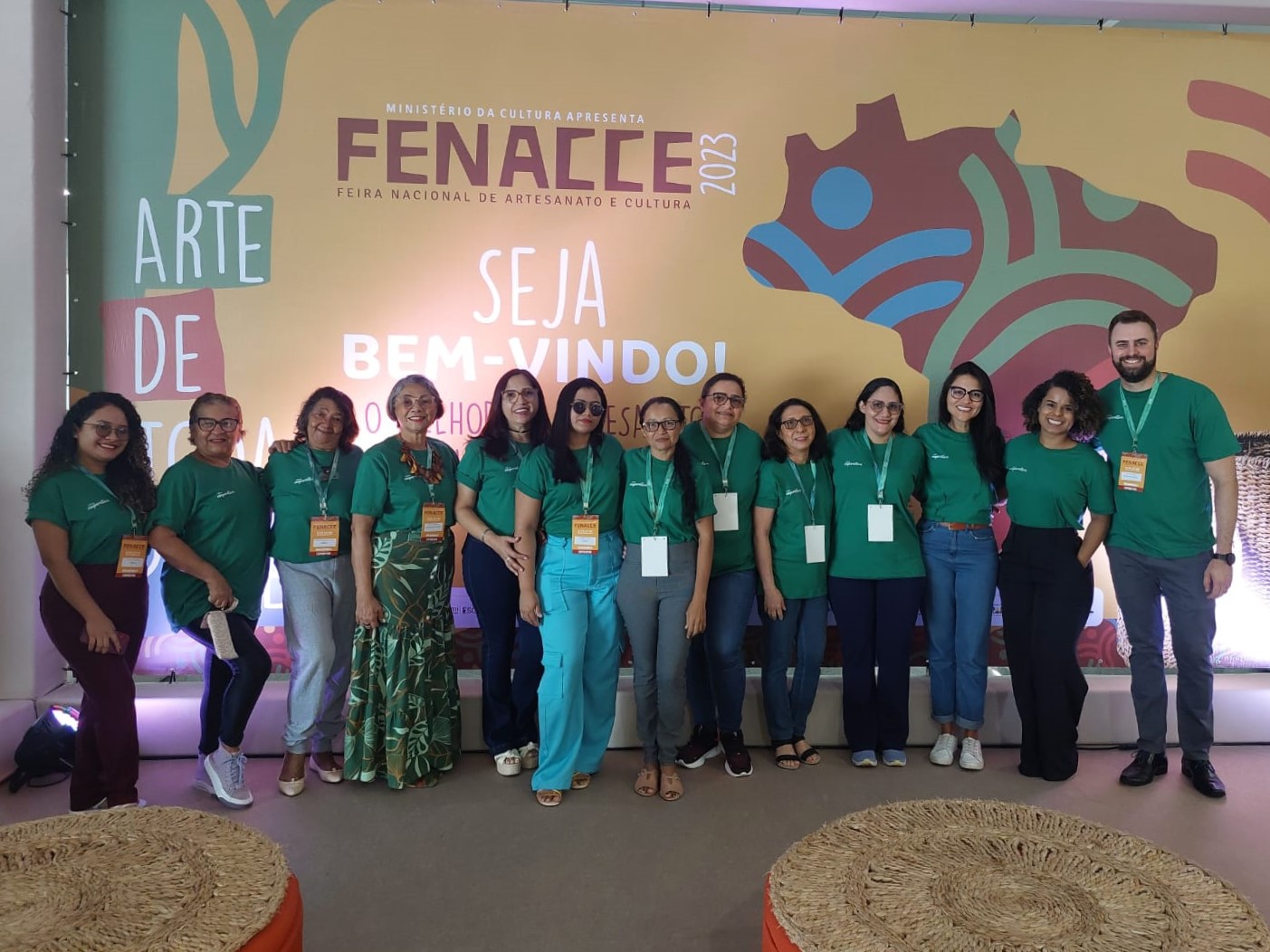 Cooperativas de artesanato participam da FENACCE