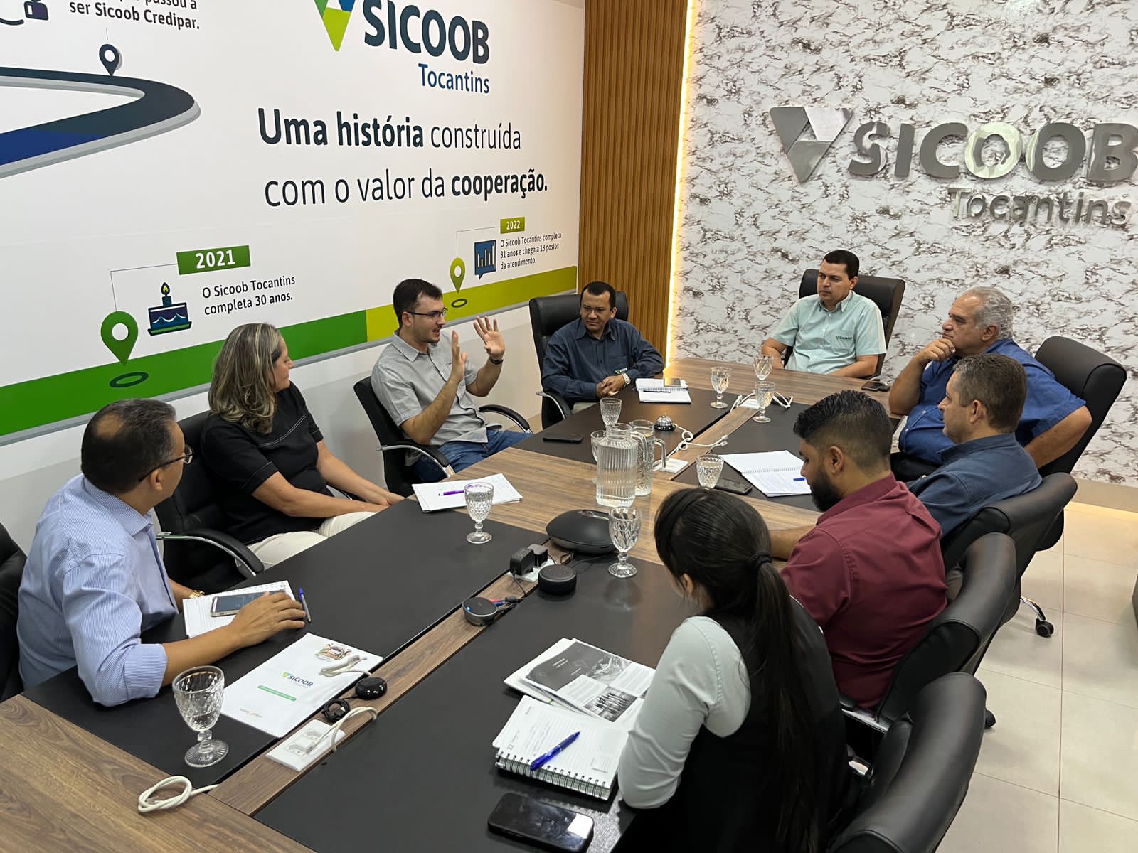 Representantes  do Sistema OCB/TO realizam visitas institucionais às cooperativas